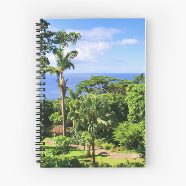 Item preview, A beautiful view from the Deshaies Botanical Garden designed and sold by Timothy Gass.