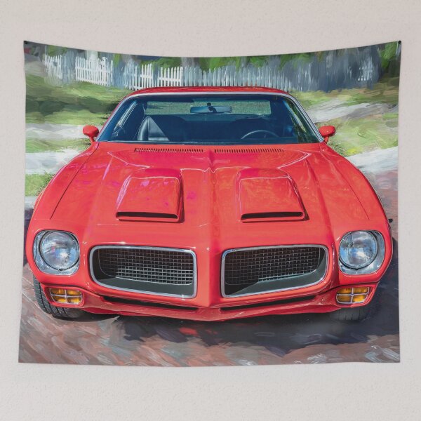 Item preview, 1970 Red Pontiac Firebird Ram Air Formula 400 X118 designed and sold by RichFrancoCars.