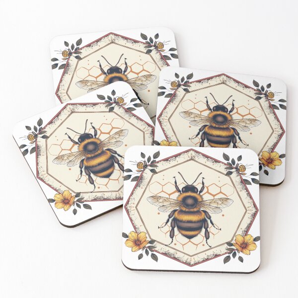 Item preview, Bees Design 4 of 12 designed and sold by Jenson Major.