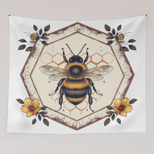 Item preview, Bees Design 4 of 12 designed and sold by Jenson Major.
