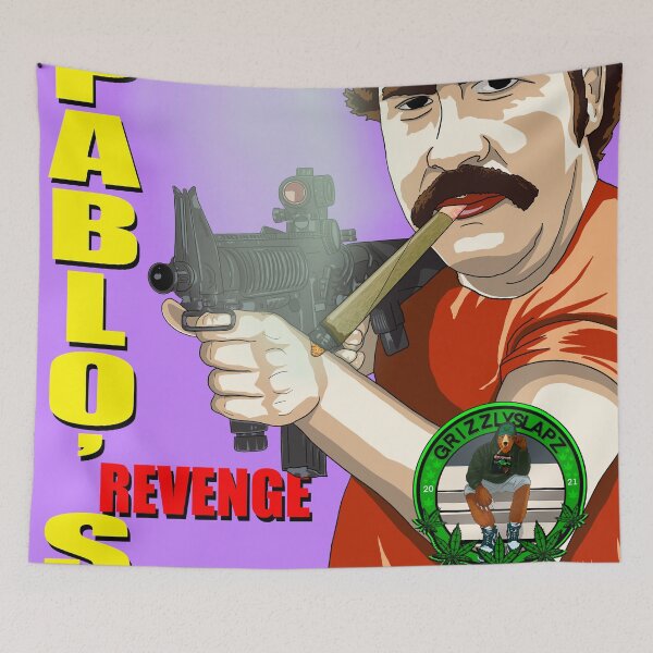 Item preview, Pablos revenge weed strain design designed and sold by GrizzlyCollective.