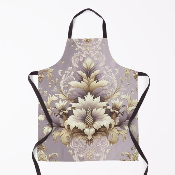 Item preview, Lilac, Gold & Cream Damask designed and sold by DesignsByPrnces.