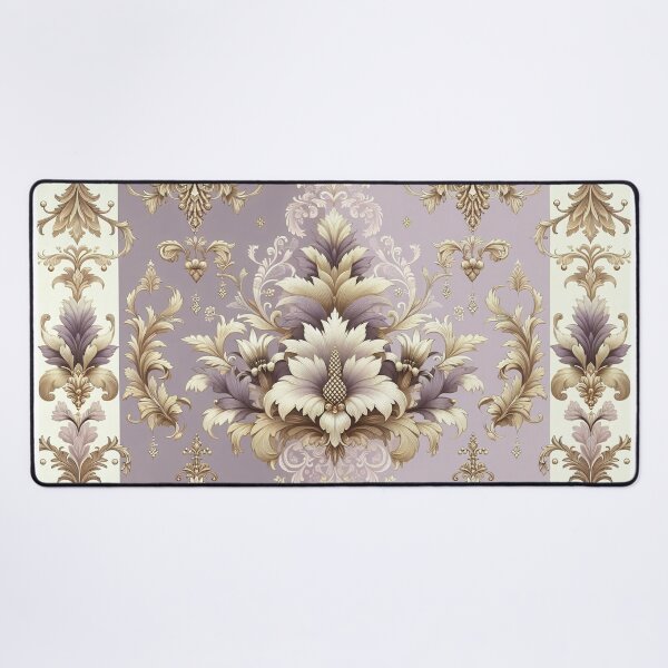 Item preview, Lilac, Gold & Cream Damask designed and sold by DesignsByPrnces.
