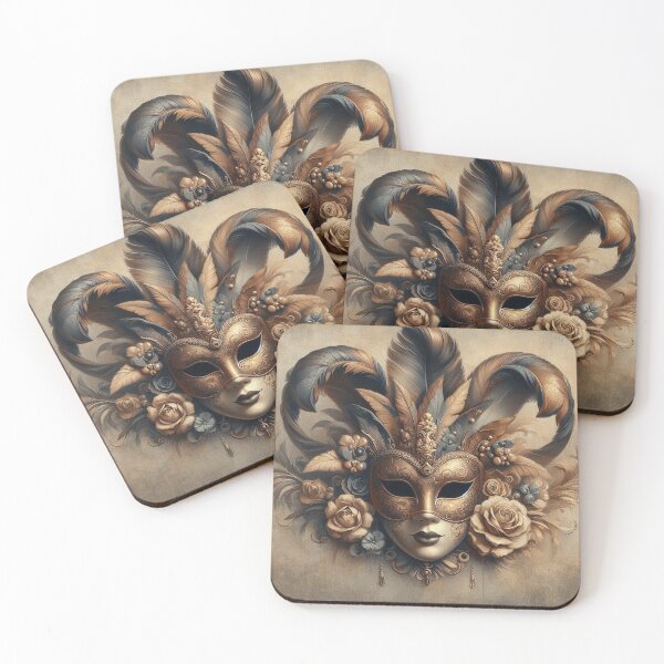 Item preview, Venetian mask designed and sold by Nicolette Vermeulen.