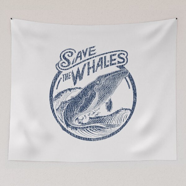 Item preview, Save the whales vintage art. designed and sold by paulo silveira.