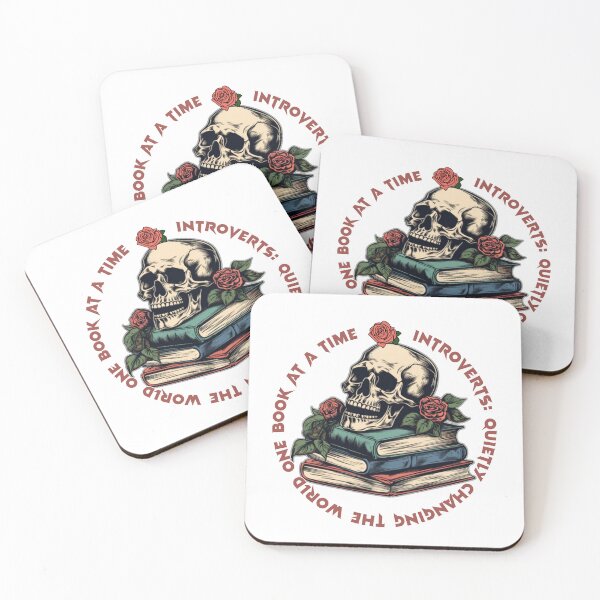 Item preview,  Introverts Quietly Changing the World One Book at a Time designed and sold by ChefOCreations.