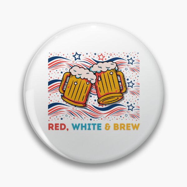 Item preview, Regalo divertido patriótico rojo, blanco y cervecero de EE. UU. designed and sold by SantisLab.