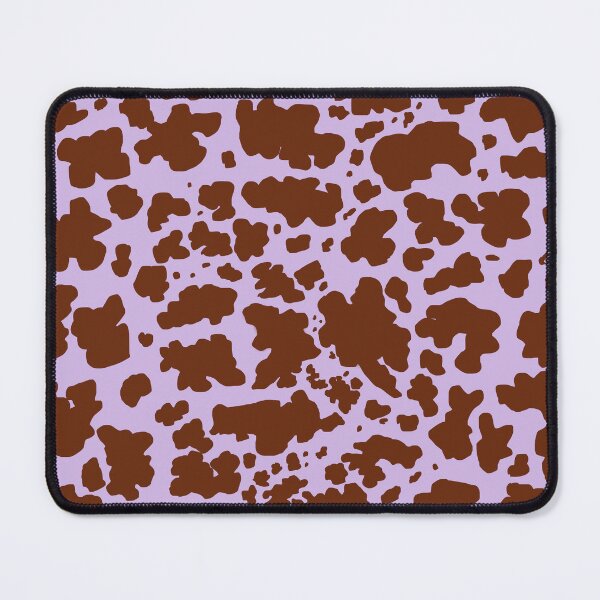 Item preview, Lilac And Brown Cow Skin Pattern designed and sold by pink-cowboy.