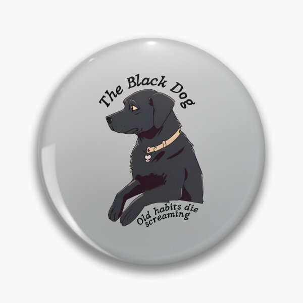 Item preview, The Black Dog Lyrics designed and sold by karma-style.
