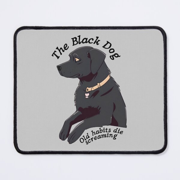 Item preview, The Black Dog Lyrics designed and sold by karma-style.