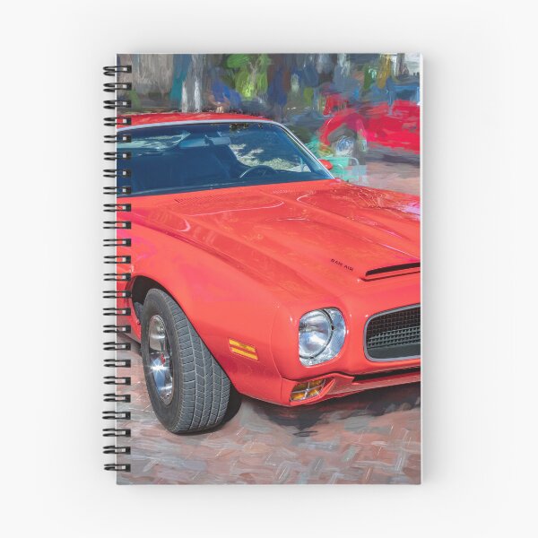 Artikelvorschau, 1970 Roter Pontiac Firebird Ram Air Formel 400 X120 entworfen und verkauft von RichFrancoCars.
