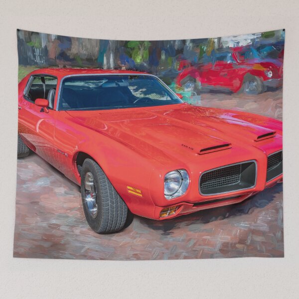 Item preview, 1970 Red Pontiac Firebird Ram Air Formula 400 X120 designed and sold by RichFrancoCars.