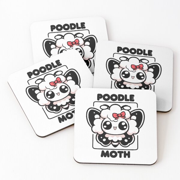Item preview, Poodle moth designed and sold by VibeStyleShop.