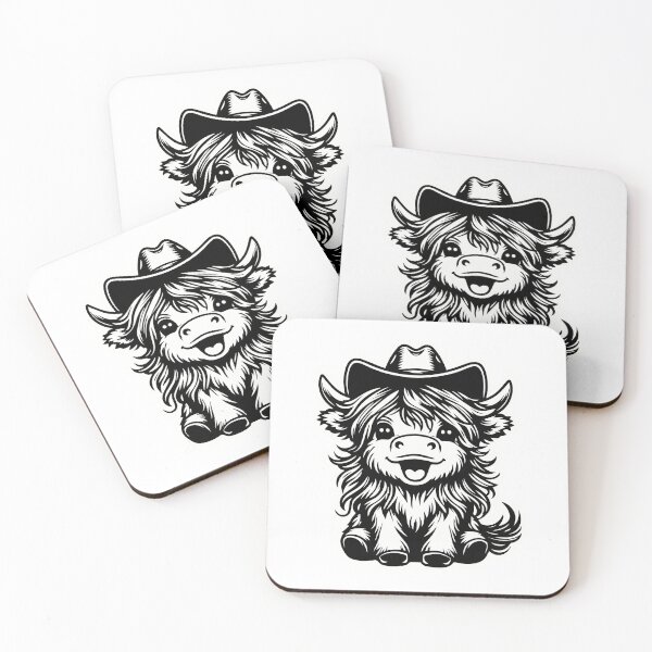 Item preview, Funny Highland Cow 6 designed and sold by Made-by-Gus.