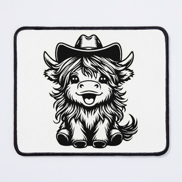 Item preview, Funny Highland Cow 6 designed and sold by Made-by-Gus.