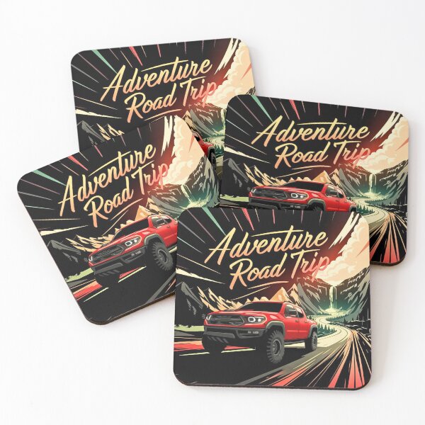Item preview, All Wheel Drive Pick Up Adventure Road Trip designed and sold by redask2me.