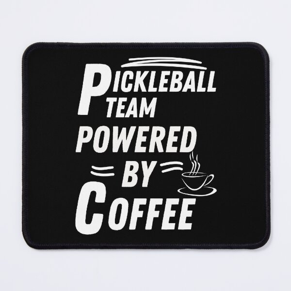 Artikelvorschau, Pickleball-Team mit Kaffeeantrieb entworfen und verkauft von annoying-shirts.