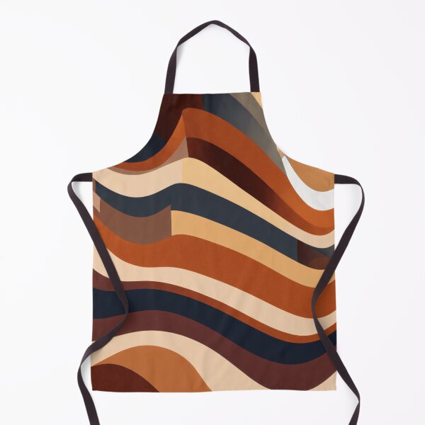 Item preview, Brown Wavy Abstract Art designed and sold by Rell1970.