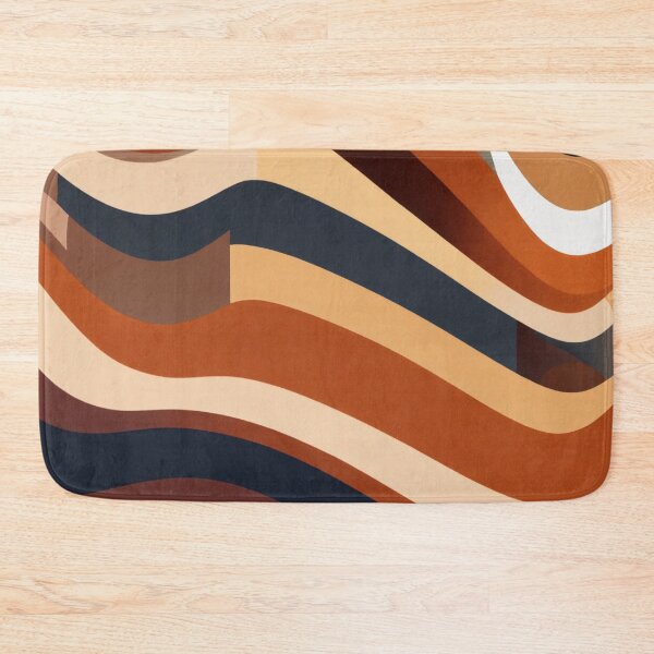 Item preview, Brown Wavy Abstract Art designed and sold by Rell1970.