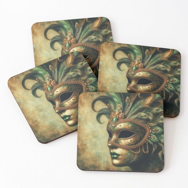 Item preview, Venetian mask designed and sold by Nicolette Vermeulen.