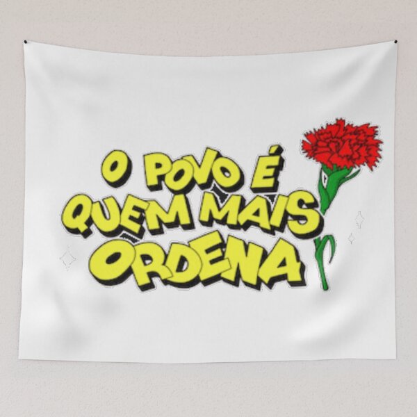 Item preview, O povo é quem mais ordena grafitti illustration street art designed and sold by Oqueartecura.