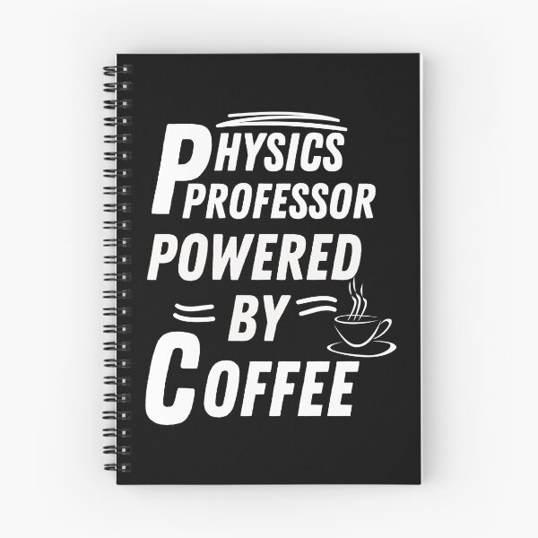 Artikelvorschau, Physikprofessor mit Kaffee als Antrieb entworfen und verkauft von annoying-shirts.