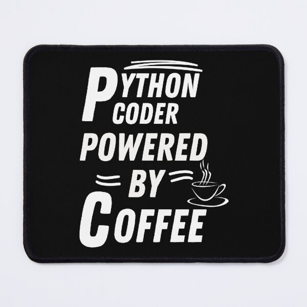 Item preview, Python coder powered by coffee designed and sold by annoying-shirts.