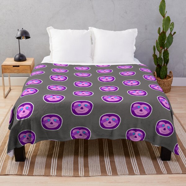 Item preview, Purple Sloth Face with Heart eyes designed and sold by DanielleGensler.