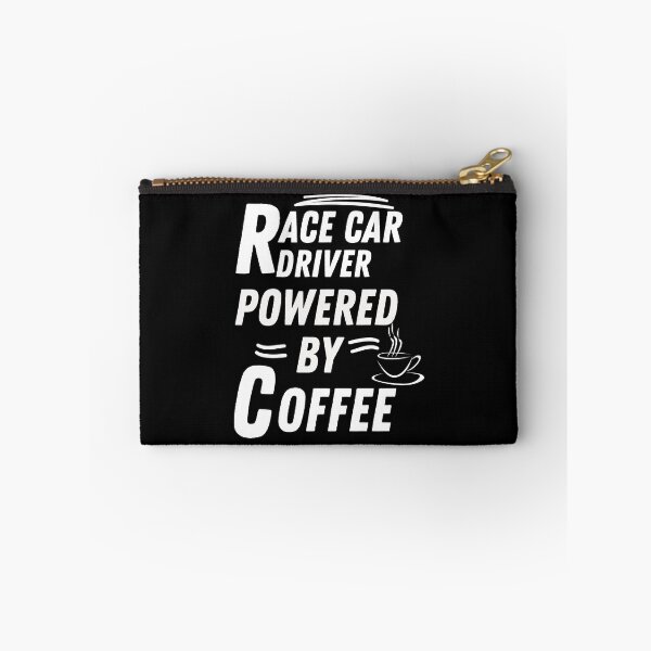 Item preview, Race car driver powered by coffee designed and sold by annoying-shirts.