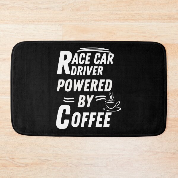 Item preview, Race car driver powered by coffee designed and sold by annoying-shirts.
