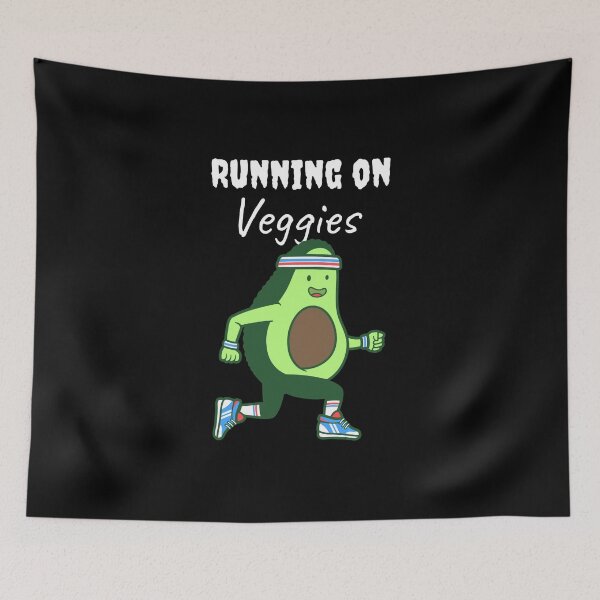 Item preview, Running on Veggies designed and sold by RiseandShineTee.