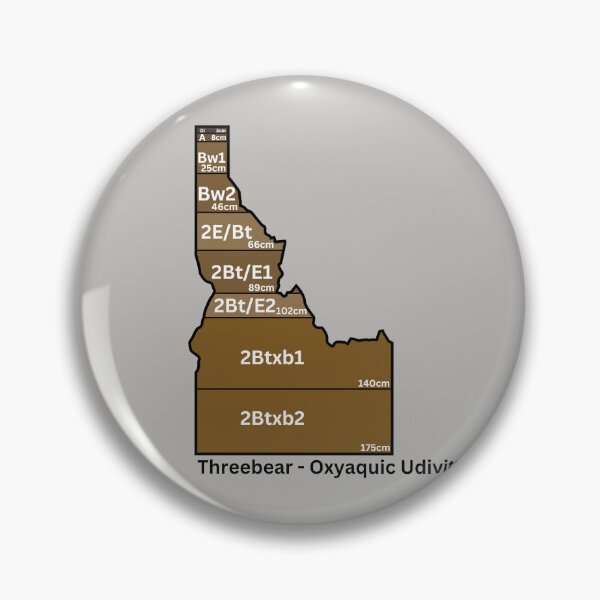 Item preview, Idaho State Soil- Threebear designed and sold by Cat00Tome.