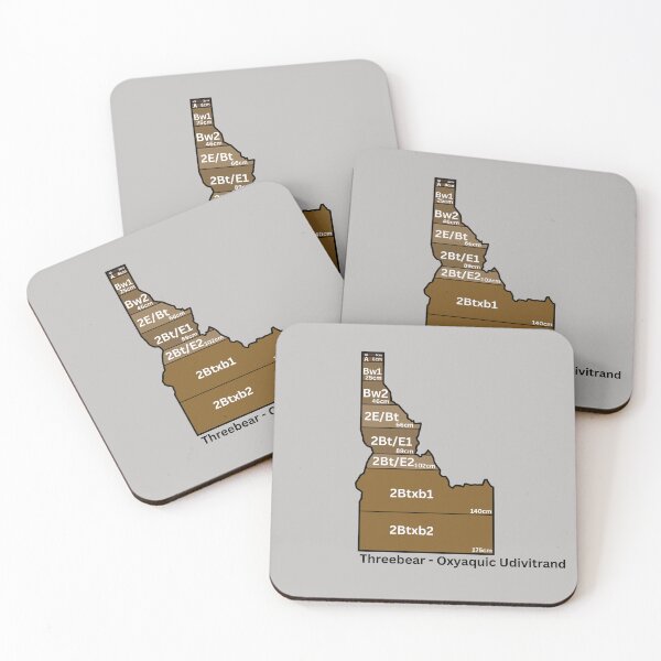 Item preview, Idaho State Soil- Threebear designed and sold by Cat00Tome.