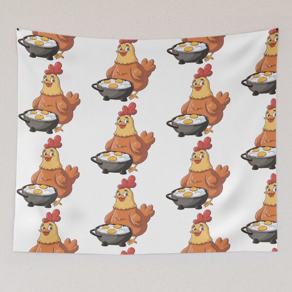 Item preview, A cute hen is making breakfast designed and sold by MagelliShop.