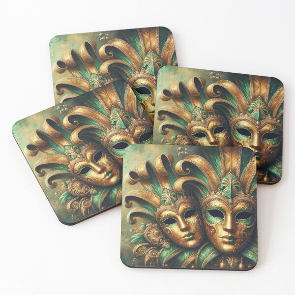 Item preview, Venetian masks designed and sold by Nicolette Vermeulen.