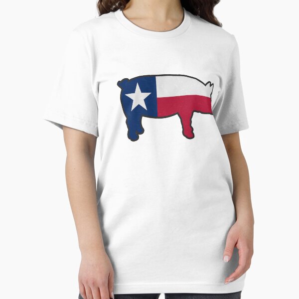 Vista previa del artículo con la obra «Cerdo a la parrilla de Texas Orgullo de Texas», diseñado y vendido por ccheshiredesign.