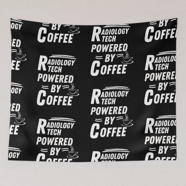 Item preview, Radiology tech powered by coffee designed and sold by annoying-shirts.