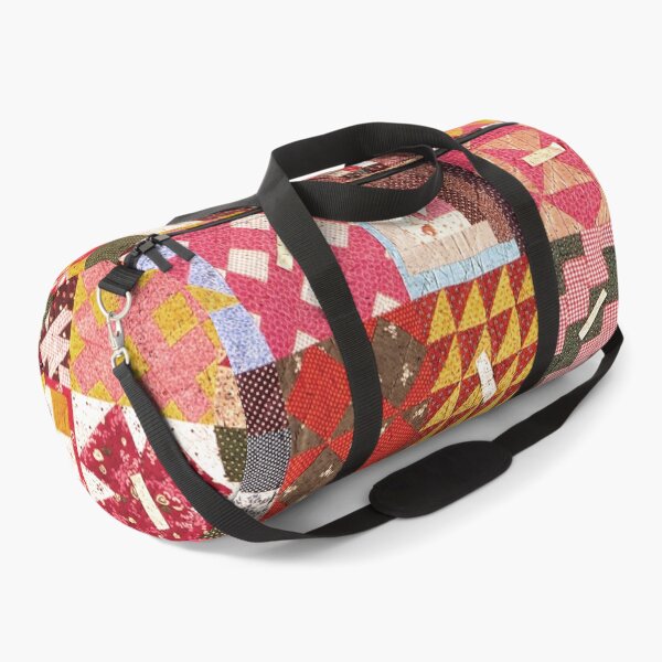 Item preview, Vintage Sampler Friendship Quilt Textile Print | Cali Boho | Bossy Cat Home designed and sold by BossyCatHome.