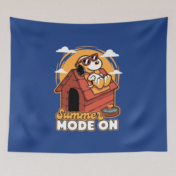 Item preview, Beagle Summer Vacation - Dog and Bird Beach designed and sold by Studio Mootant.