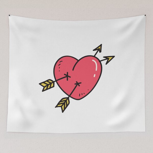 Item preview, Heart and Arrows designed and sold by LuckyMori.