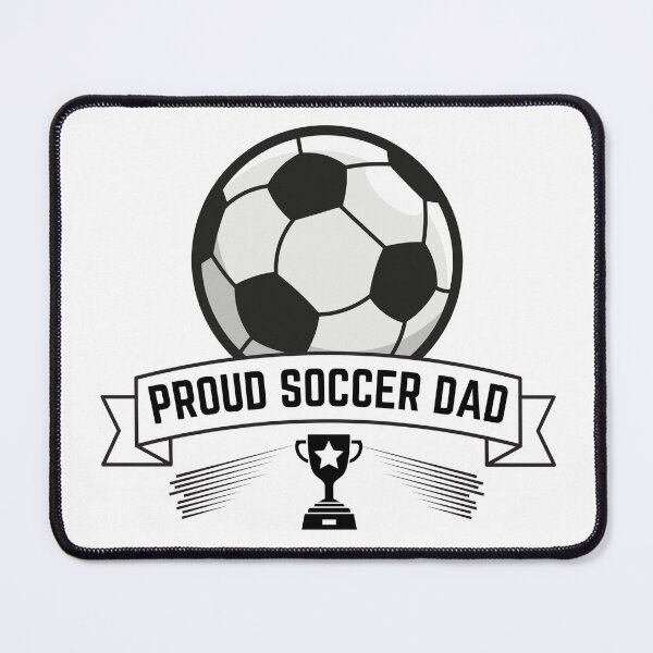 Item preview, Proud Soccer Dad Funny Gift For Father designed and sold by SantisLab.