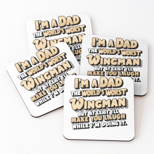 Item preview, Funny Dad T-Shirt, World's Worst Wingman - Humorous Father's Day Gift Idea, Comical Sayings Tee, Men's Fashion designed and sold by RiffRaffGraffix.