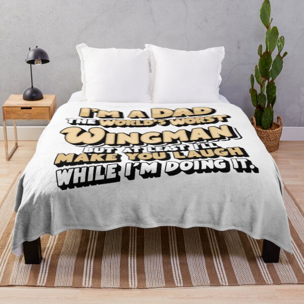 Item preview, Funny Dad T-Shirt, World's Worst Wingman - Humorous Father's Day Gift Idea, Comical Sayings Tee, Men's Fashion designed and sold by RiffRaffGraffix.