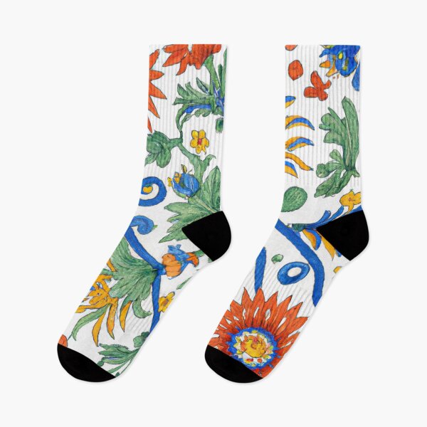 Item preview, Mediterranean Floral Pattern designed and sold by Kiki-Hes.