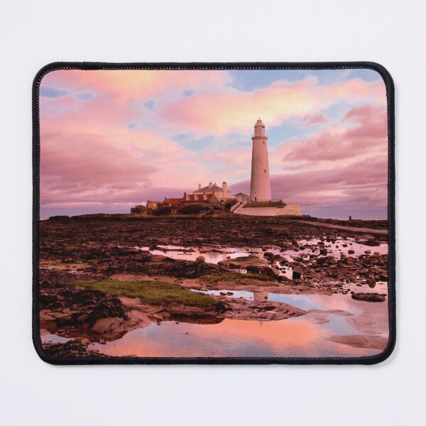 Item preview, Pink and Blue sunrise at St Mary's Island designed and sold by Violaman.