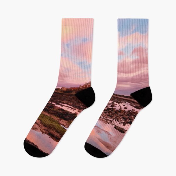 Item preview, Pink and Blue sunrise at St Mary's Island designed and sold by Violaman.