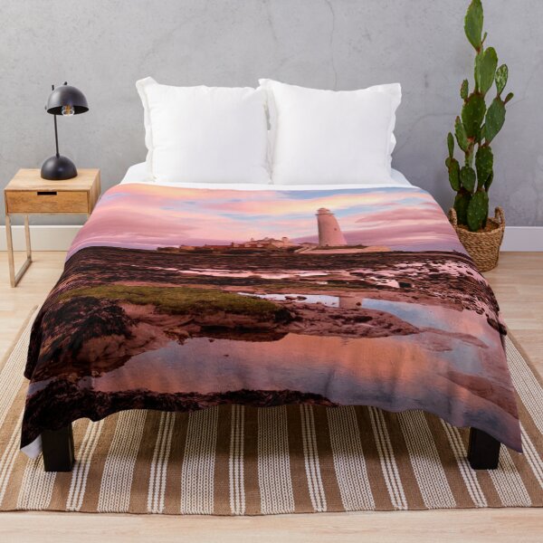 Item preview, Pink and Blue sunrise at St Mary's Island designed and sold by Violaman.