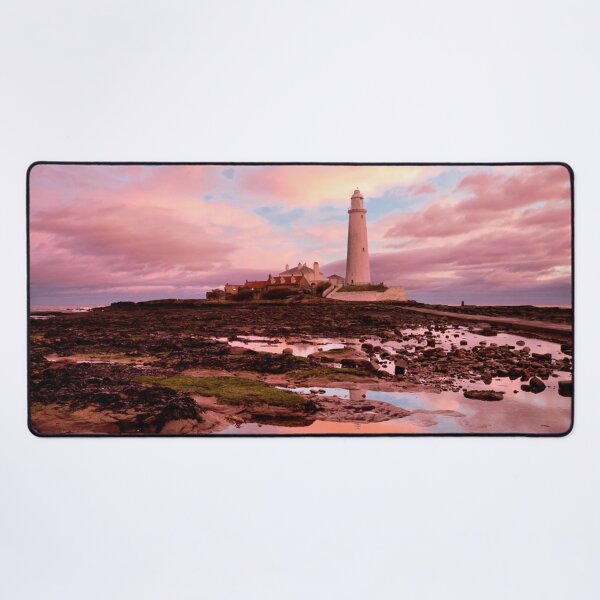Item preview, Pink and Blue sunrise at St Mary's Island designed and sold by Violaman.