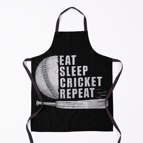 Item preview, Eat Sleep Cricket Repeat - Cricket Lover T20 WC designed and sold by MAPDDesigns.
