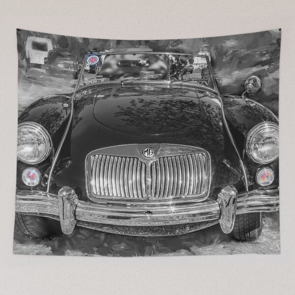 Item preview, 1960 Black MGA 1600 Roadster Convertible X117 designed and sold by RichFrancoCars.